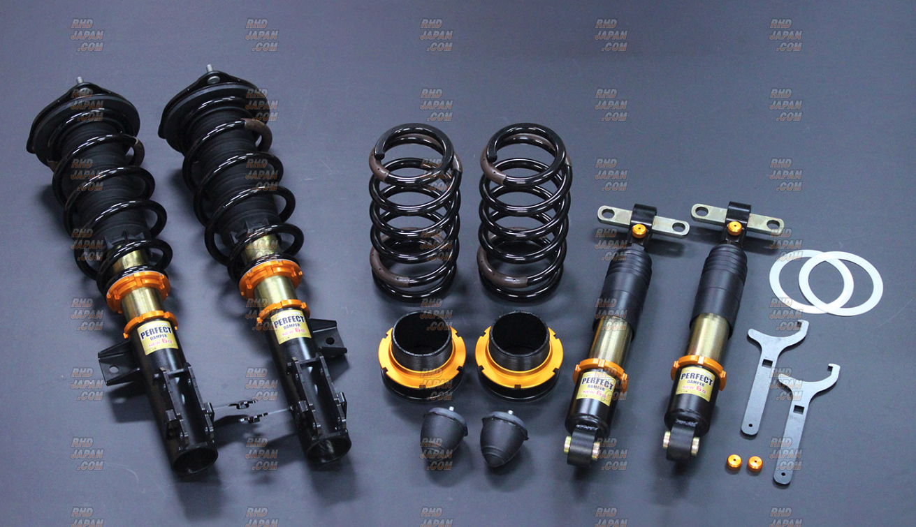 AXIS STYLING PERFECT DAMPER III 本体 Axis-Styling Coilover Suspension Perfect Damper 6G with Upper